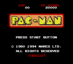 Pac-Man (USA) cover art