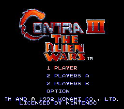 Contra III: The Alien Wars Restoration cover art