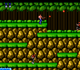Contra (USA) Secondary Weapon Slot and Remote Barrier cover art