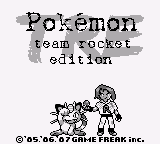 Pokemon TRE: Team Rocket Edition cover art