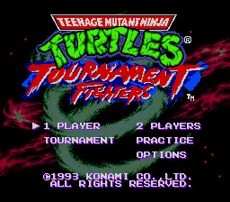 Teenage Mutant Ninja Turtles – Tournament Fighter – Playable Bosses cover art