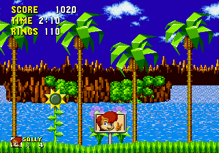 Sally Acorn In Sonic The Hedgehog cover art