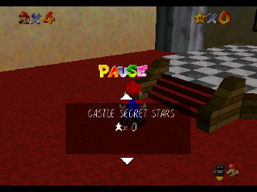 Mario Party in Super Mario 64 cover art
