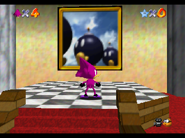 Super Mario 64 Espio the Chameleon cover art