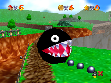Ski in Super Mario 64 cover art