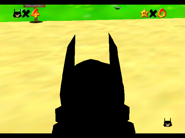 Batman Luigi 64 Playable cover art