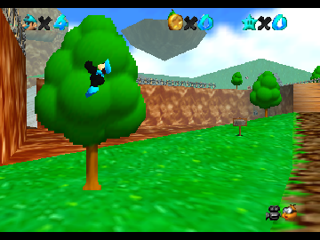 BeckJack in Super Mario 64 cover art