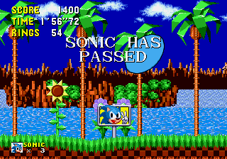 Sonic 1 Contemporary cover art