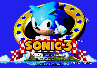 Sonic 3 Mania Style cover art