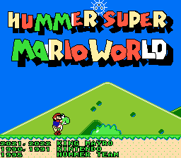 Hummer Super Mario World cover art