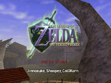 Zelda: The Sealed Palace 1.3 cover art