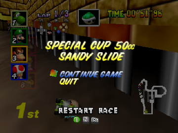 Mario Kart 64 – Amped Up v2.95A cover art
