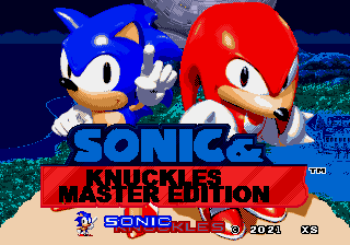 Sonic Knuckles Master Edition Shc21 cover art