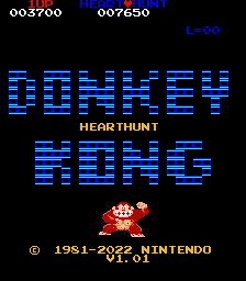 Donkey Kong Hearthunt cover art