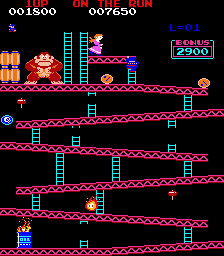 Donkey Kong On The Run cover art