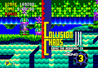 Sonic CD (Europe) cover art