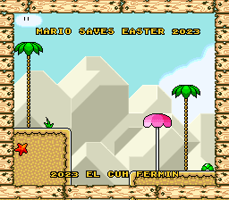 Mario Saves Easter 2023 cover art