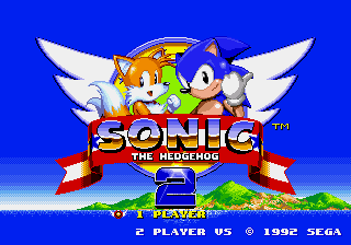 Sonic 2 Super Sonic Blue cover art