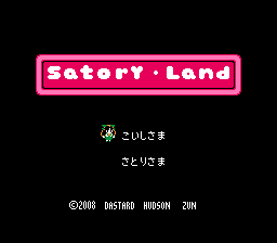 Satory Land cover art