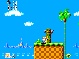 Tails in Sonic The Hedgehog cover art