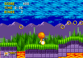 Tails in Sonic The Hedgehog (Chaotix Style) cover art