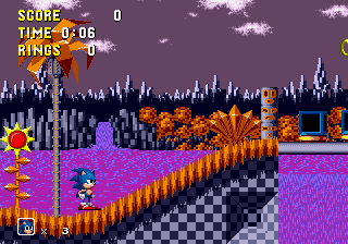 Sonic the Hedgehog Painful World Spikes Kaizo 2 cover art