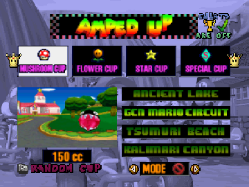 Mario Kart 64 – Amped Up v2.97 cover art