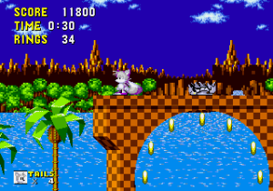 Frozen Tails In Sonic The Hedgehog