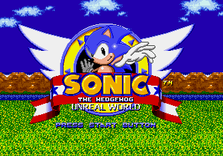 Sonic Unreal Worlds v1 cover art