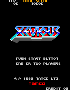 Xevious Namco