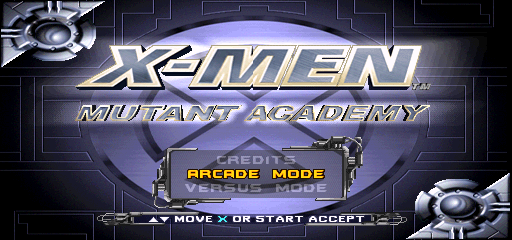 X-Men – Mutant Academy (USA) cover art