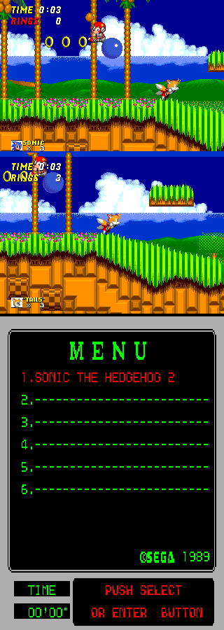 Sonic The Hedgehog 2 Mega Tech cover art