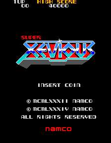 Super Xevious cover art