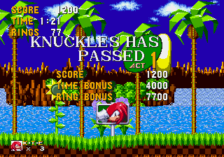 Knuckles In Sonic 1 Super Knuckles Mode 2023 Update cover art