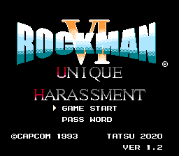 Rockman 6 – Unique Harassment v1.2 cover art