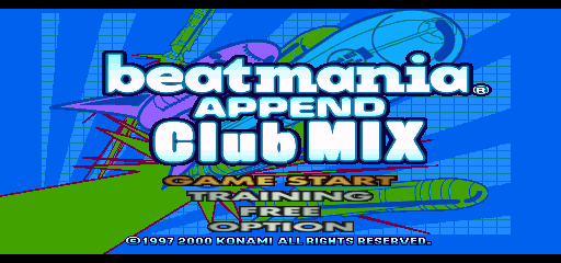 Beatmania Append Club Mix cover art