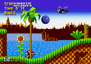 Sonic 1 Harder Version V0 6 Hacking Contest 6 Build cover art