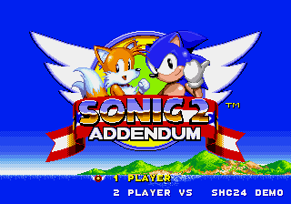Sonic 2 Addendum Demo cover art