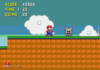 The worst Sonic the Hedgehog romhack (featuring mario) 2 cover art