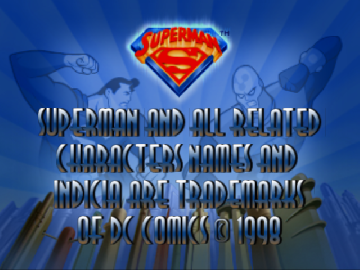 Superman 64 (September 6, 1998 prototype) cover art