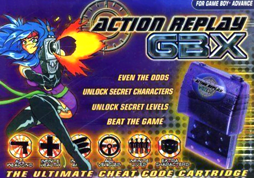 Action Replay GBX cover art