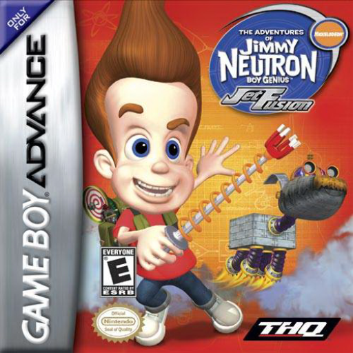 Adventures of Jimmy Neutron Boy Genius, The – Jet Fusion cover art