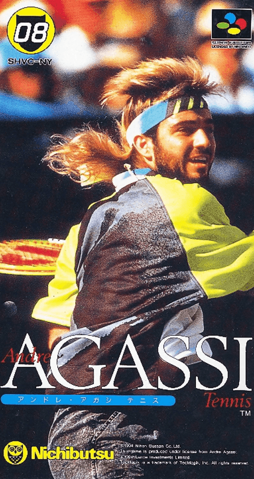 Andre Agassi Tennis cover art