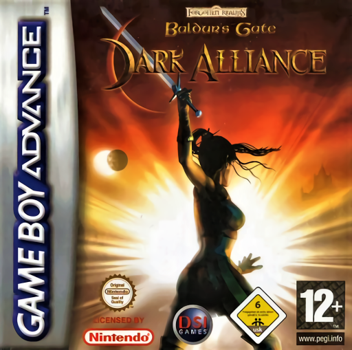 Baldur’s Gate – Dark Alliance cover art