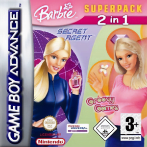 Barbie Superpack – Secret Agent + Groovy Games