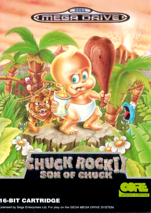 Chuck Rock II – Son of Chuck (USA) (Beta) cover art