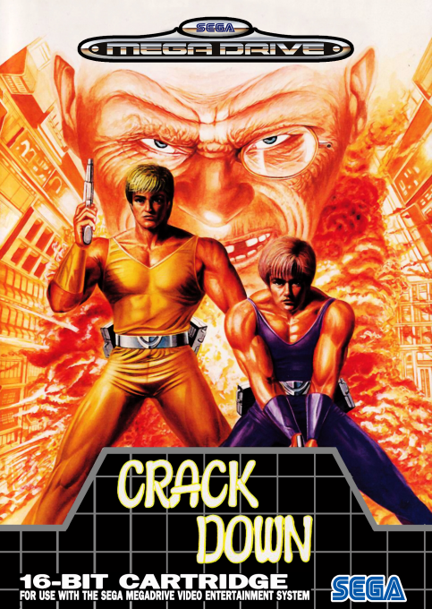 Crack Down Japan Rev A cover art