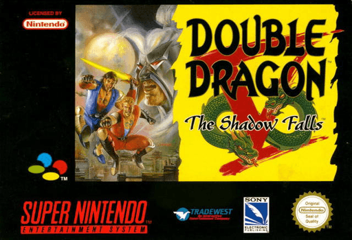 Double Dragon V – The Shadow Falls cover art
