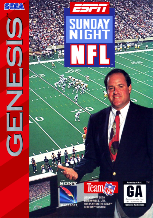 ESPN Sunday Night NFL (USA) (Beta) cover art