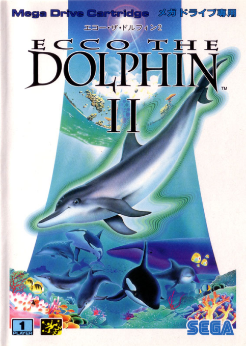Ecco the Dolphin II (Japan) cover art